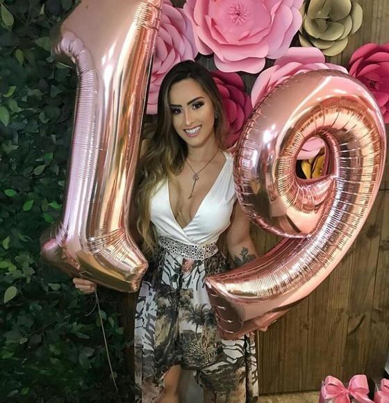 1 Balão Rose Gold GIGANTE 1 METRO Decoração Aniversário