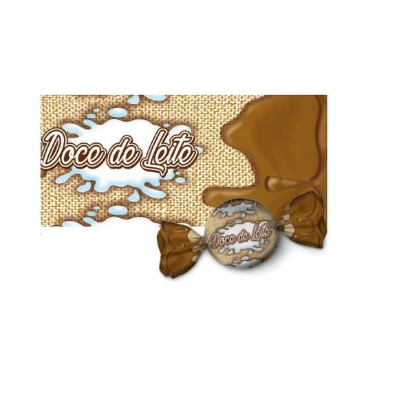 100 Embalagem Folhas p/ Trufas Doce de Leite 15x16cm