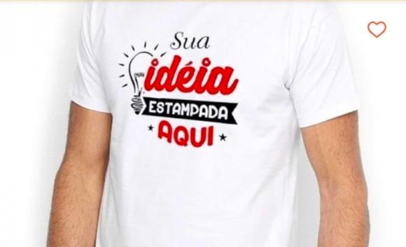 11 Camisetas Personalizada Estampa Foto Logo Empresas