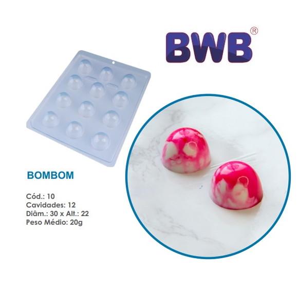3 Formas Bombom Chocolate Bwb 10 Tradicional Páscoa Simples