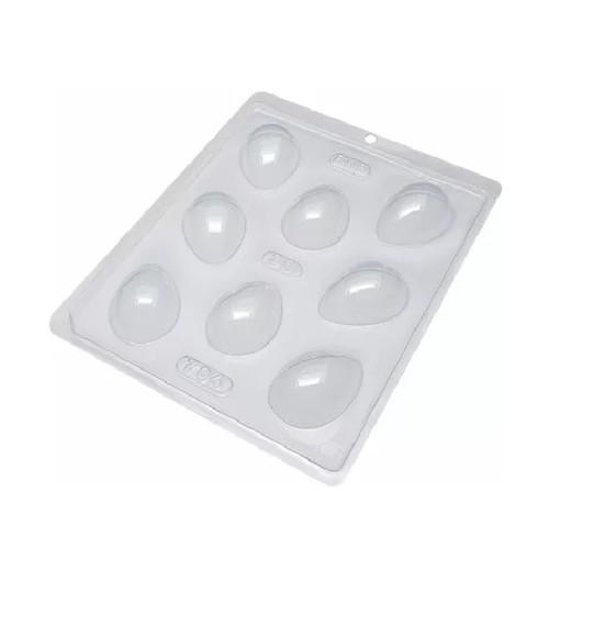 3 Formas de Ovo de Pascoa Liso 30g Bwb Simples 704 Chocolate