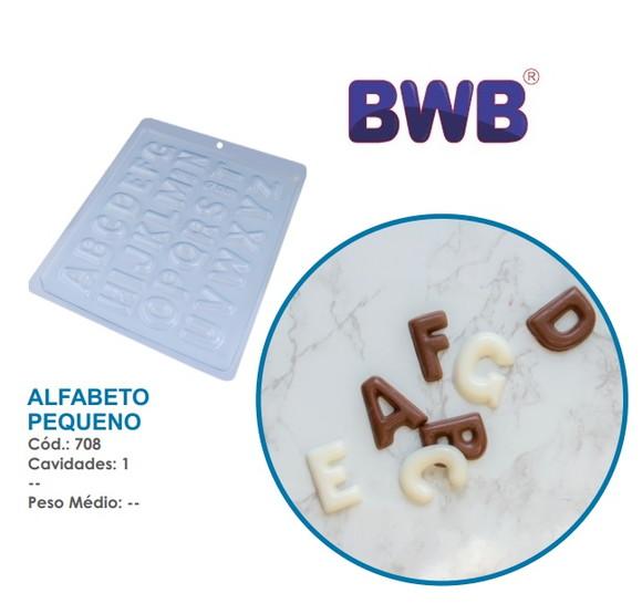 3 Formas Simples Alfabeto Pequeno Pascoa Bwb 708 Chocolate