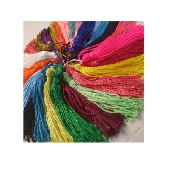 Aplique Tassel Com Fio 7cm - 10 Unidades