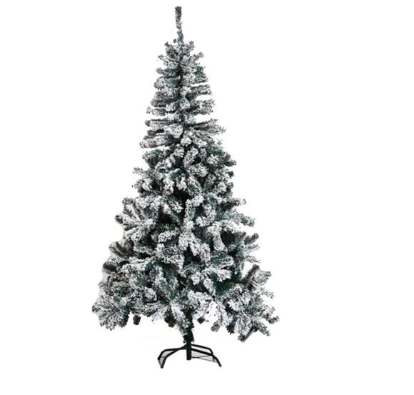 Arvore de Natal Luxo 150cm 230 Galhos Cheia Nevada