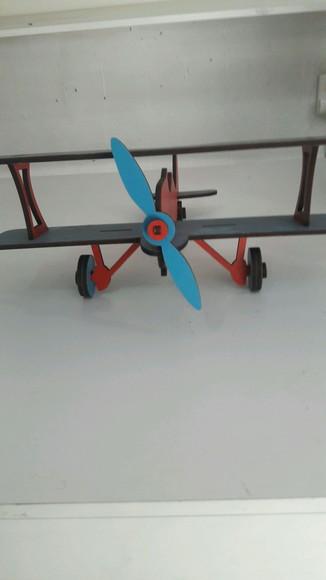 Avião mdf infantil Decoração