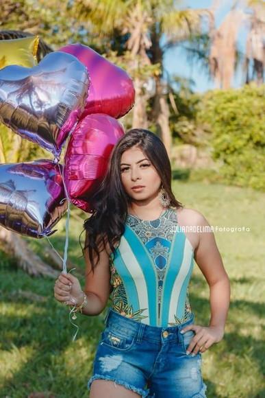 Balão de Coração Metalizado Várias Cores 45 cm 18