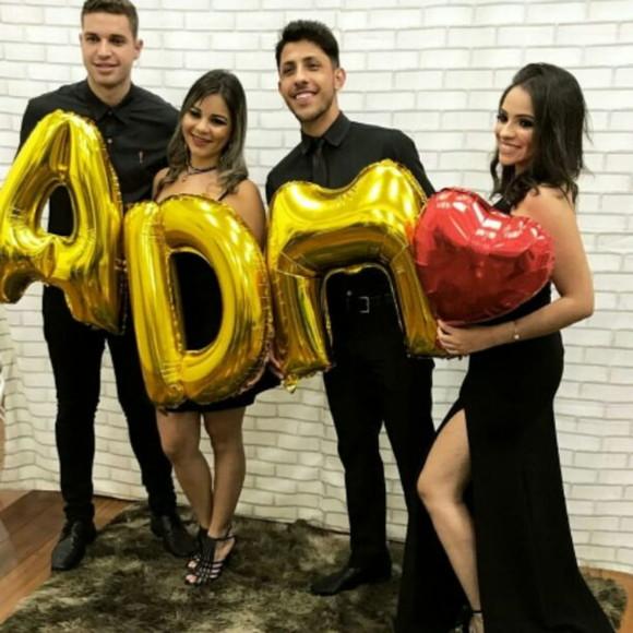 Balão de Gás Hélio Dourado Letras Números Frete Grátis