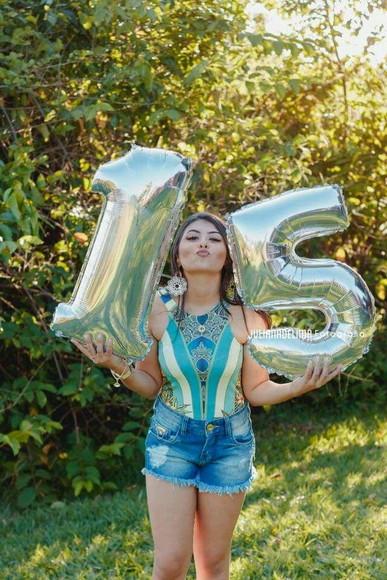 Balão Gigante Festas Metalizado Números Letras