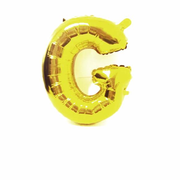 Balão GIGANTE Metalizado Dourado Letra G - PROMOÇÃO