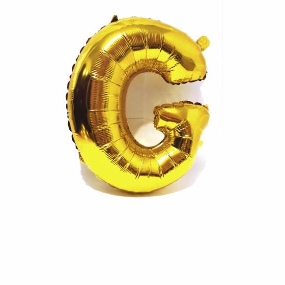 Balão GIGANTE Metalizado Dourado Letra G - PROMOÇÃO