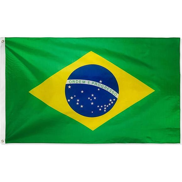 Bandeira Do Brasil Copa Seleção Tecido 150x100 Cm