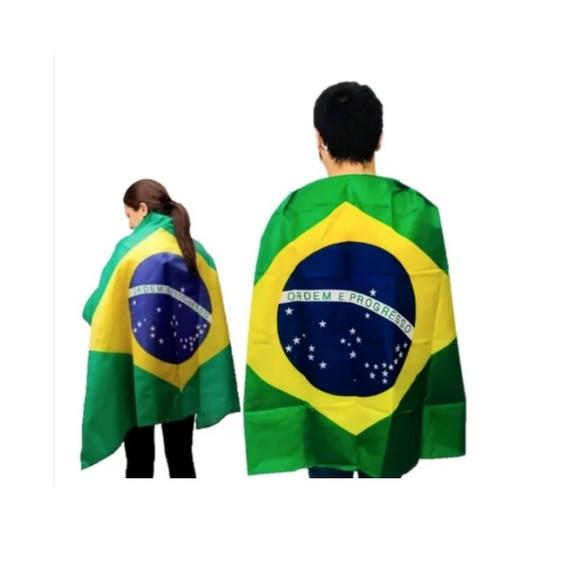 Bandeira Do Brasil Copa Seleção Tecido 150x100 Cm Grande