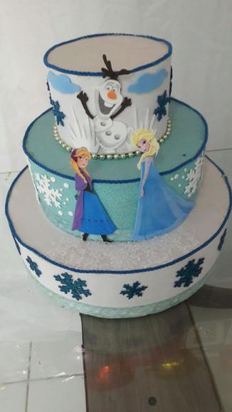Bolo Falso Fake Minions Frozen Batman Pronta Entrega
