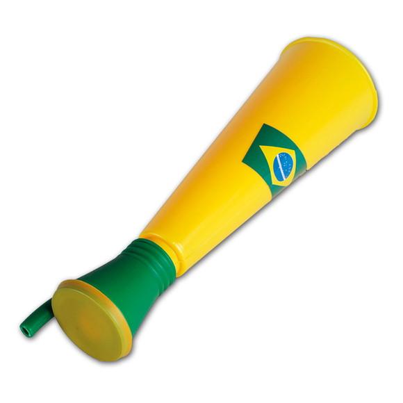 BUZINA BRASIL 29CM C/1 UNIDADE