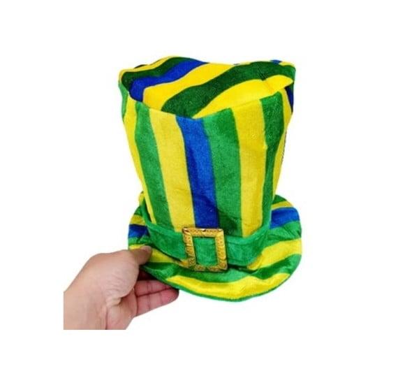Chapéu Cartola Boné Do Brasil Copa Seleção Torcedor