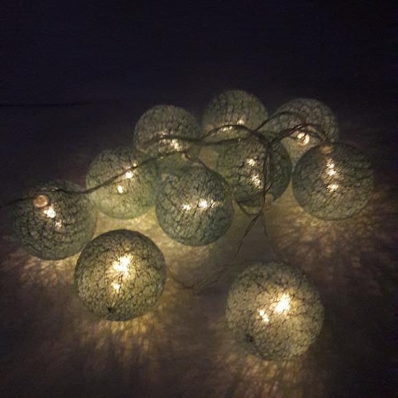 Cordaõ de Luz Luminária de Quarto Casa Decoração
