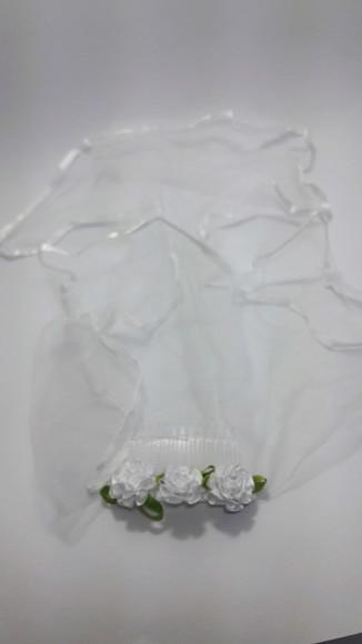 COROA VÉU NOIVA 30 CM C/ 1 UNIDADE