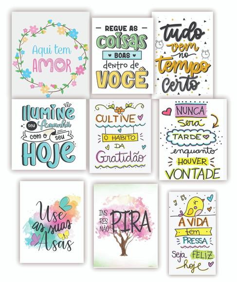 Kit 10 Quadros Decorativos para Casa Sala Quarto Decoração
