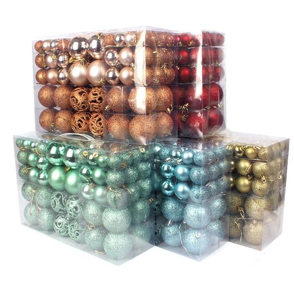 Kit 15 Bolas de Natal 4cm Várias Cores