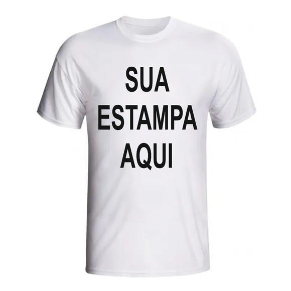 Kit 15 Camisetas Personalizadas Estampa Foto Logo Empresas