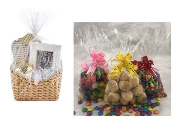 Kit 20 Saco Celofane 45x60cm Embalagem Presentes Bopp