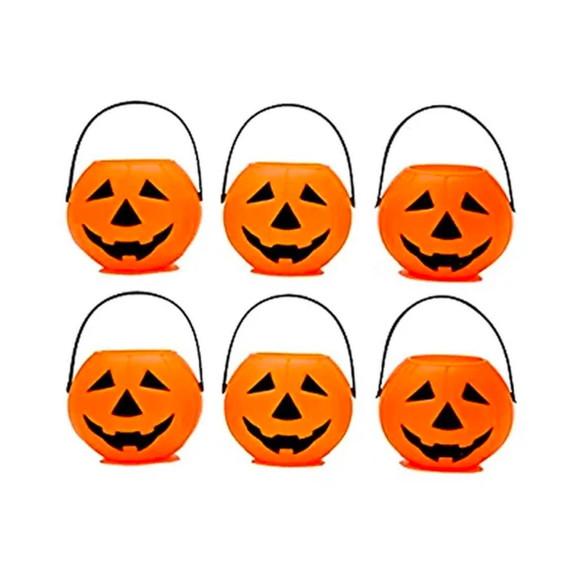 Kit 3 Aboboras Grandes Halloween Dia Das Bruxas 16 Cm