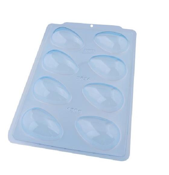 Kit 3 Formas de Ovo de Pascoa Liso 150g Simples Bwb 3624