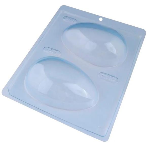 Kit 3 Formas Ovo de Pascoa Liso 250g Simples Bwb 3626 Sp141