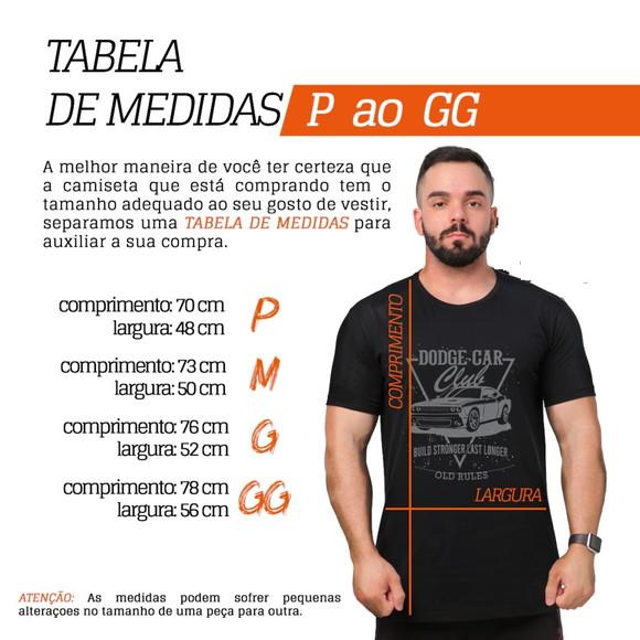 Kit 5 Camisetas Masculinas Varias Estampas Algodão Premium