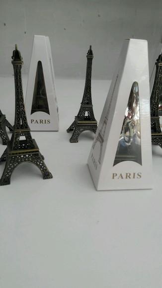 KIT 5 Estátuas Paris Torre Eiffel