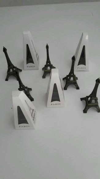 KIT 5 Estátuas Paris Torre Eiffel