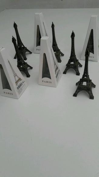 KIT 5 Estátuas Paris Torre Eiffel