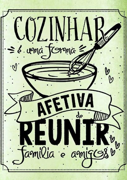Kit 5 Quadros 15x20 Cozinha Cantinho do Café Cozinha Parede