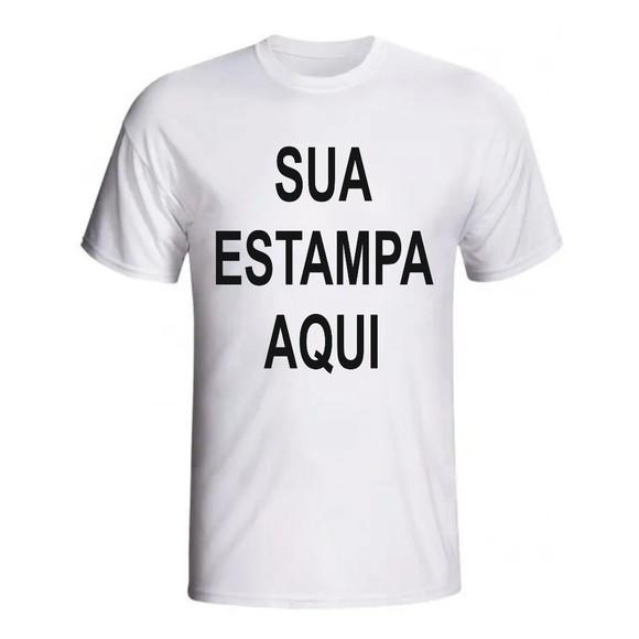 Kit 7 Camisetas Personalizadas Estampa Foto Logo Empresas