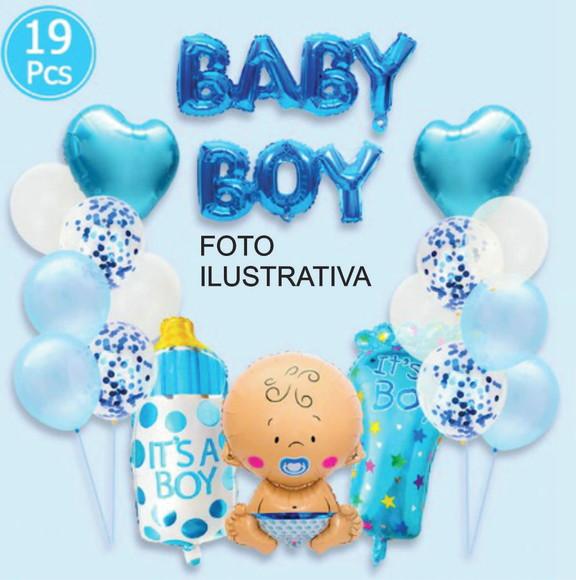 Kit Chá de Bebe Menino Decoração Aniversários Frete Grátis