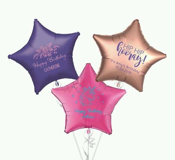 Kit Festa em Casa Balão Personalizado Decoraçao Aniversários