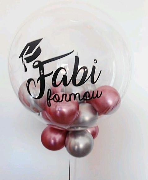 Kit Festa em Casa Balão Personalizado Decoraçao Aniversários