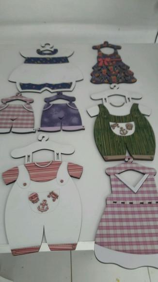 Kit mdf Chá de bebê Pronta Entrega