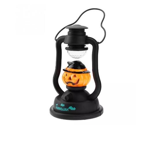 Lampião com Luz e Som Decoração Halloween Festas Grande