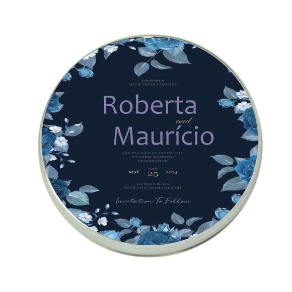 Latinha Personalizada Casamento Lembrancinha Mint to be