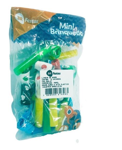 Língua de Sogra Sortidos Pacote com 12 unidades