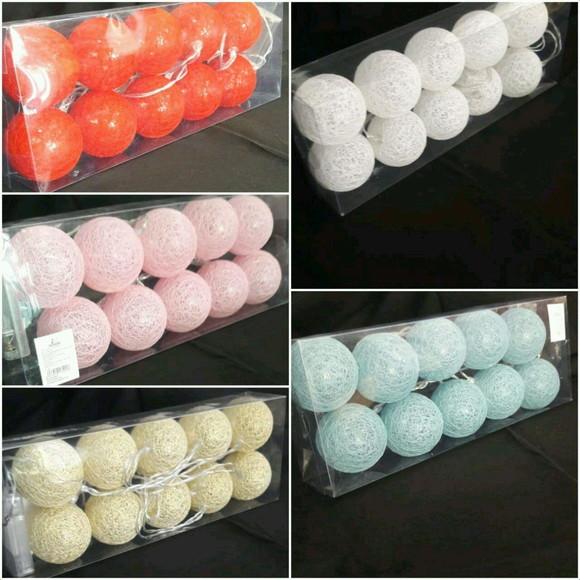 Luminária de Bolas Quarto Casa Decoração Iluminação
