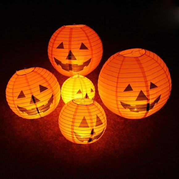 Luminária Japonesa Halloween Decoração Dia Das Bruxas
