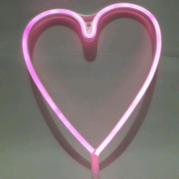 Luminária Neon Coracão Led Frete Grátis - Novidade