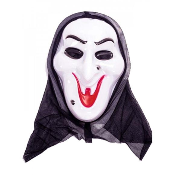 Mascara de Bruxa Fantasia de Carnaval Hallowen Festas Capuz