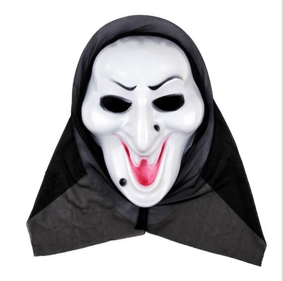 Mascara de Bruxa Fantasia de Carnaval Hallowen Festas Capuz