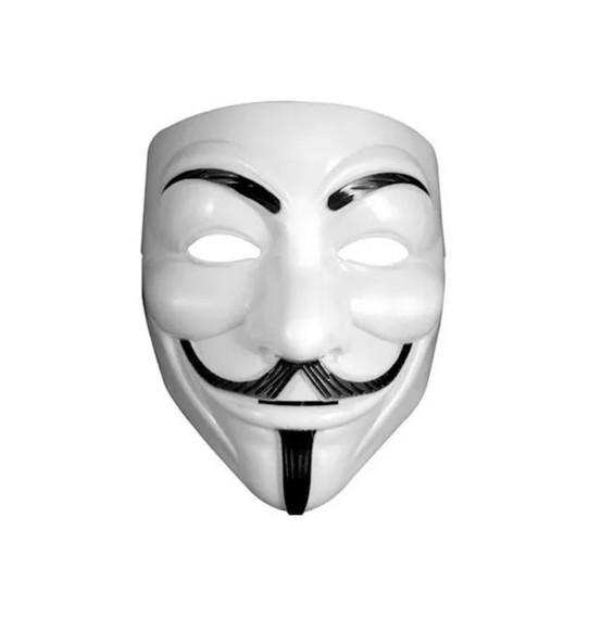 Mascara V de Vingança Carnaval Hallowenn Protesto Anonymous