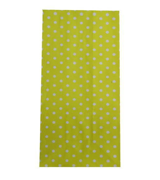 SACO PAPEL MINI POÁ 60 UNIDADES AMARELO