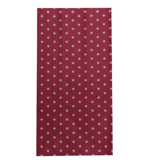 SACO PAPEL MINI POÁ 60 UNIDADES VERMELHO