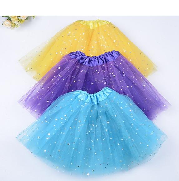 Saia de Tule Carnaval 40 cm c/ Brilho Fantasia Carnaval